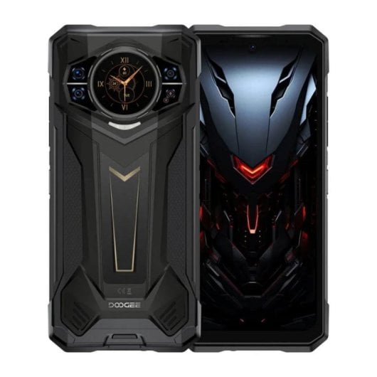 Smartphone DOOGEE S200 Plus 5G 16GB RAM 512GB 6.72" 11000mAh NFC Huella Dactilar Android 15 Negro