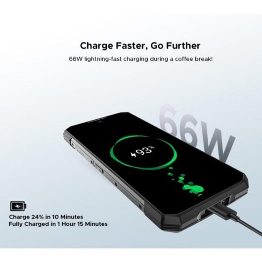 Smartphone DOOGEE S200 Plus 16GB 512GB 5G 11000mAh Android 15 NFC GPS