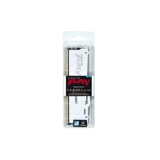 Memoria RAM Kingston 16GB DDR5 6400MHz FURY Beast White RGB EXPO