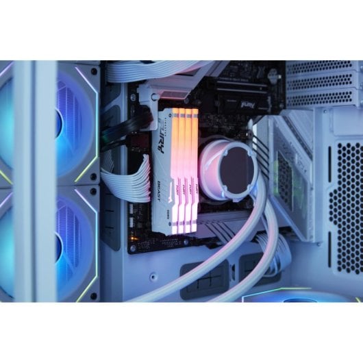 Memoria RAM Kingston 16GB DDR5 6400MHz FURY Beast White RGB EXPO