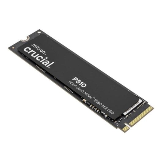 Disco Duro Crucial 1TB M.2 NVMe PCIe Gen5 11000MB/s P510 Black Gaming