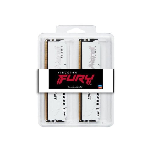 Mémoire RAM Kingston 64GB DDR5 6400MT/s White EXPO