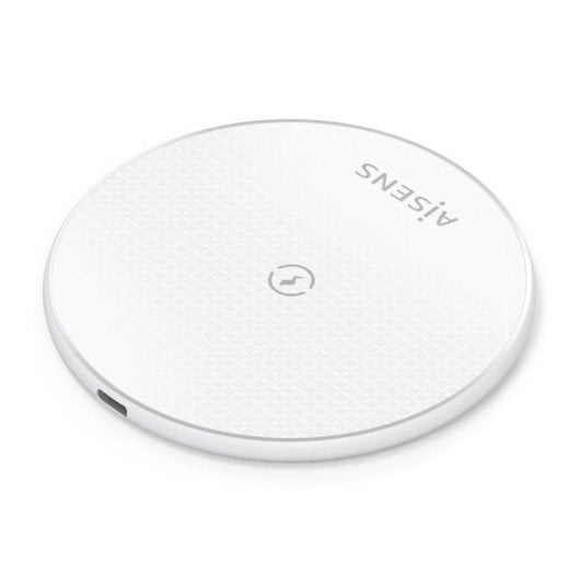 Kabelloses USB-C Ladegerät 15W Weiß Qi-kompatibel mit Schutzfunktionen