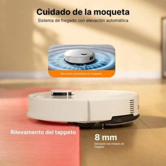 Robot Aspirapolvere e Lavapavimenti Roborock Q10 PF+ Autosvuotamento Navigazione LiDAR 10.000 Pa