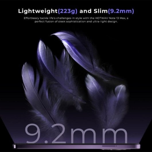 HOTWAV Note 13 Max 6GB/256GB 6.8" 4G 5160mAh Android 14 Dual SIM Preto