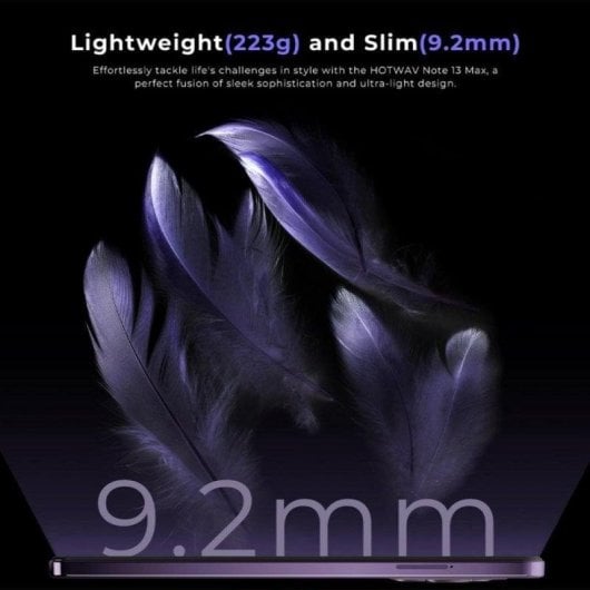 HOTWAV Note 13 Max 4G 6GB 256GB 6.8" Viola