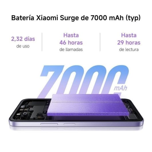 Xiaomi REDMI 15 4G 8GB 256GB 6.9" Púrpura Arenoso