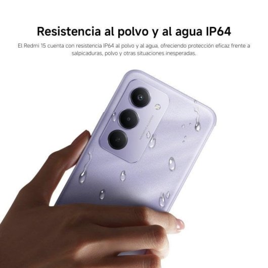 Xiaomi REDMI 15 4G 8GB 256GB 6.9" Púrpura Arenoso