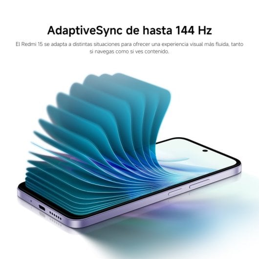 Xiaomi Redmi 15 4G 6GB/128GB 6.9" FHD+ 144Hz 7000mAh Dual SIM NFC Roxo Areia