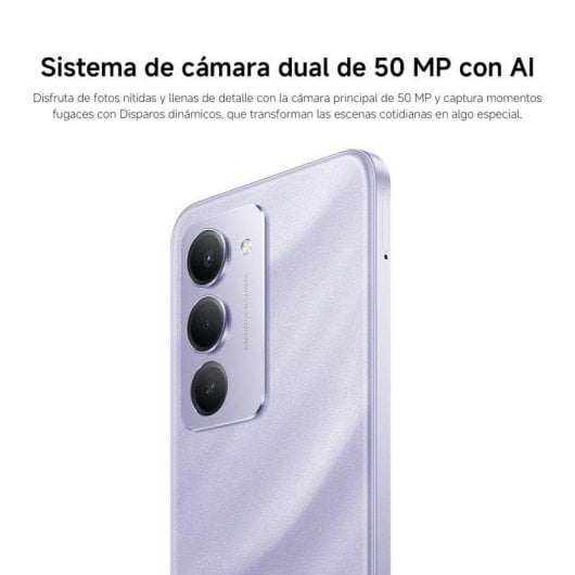 Xiaomi REDMI 15 4G 6GB 128GB 6.9" Púrpura Arenoso