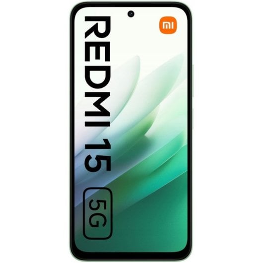 Smartphone Xiaomi Redmi 15 5G 8GB 256GB 6.9" FHD+ 144Hz 7000mAh Dual SIM NFC Verde Ondulado