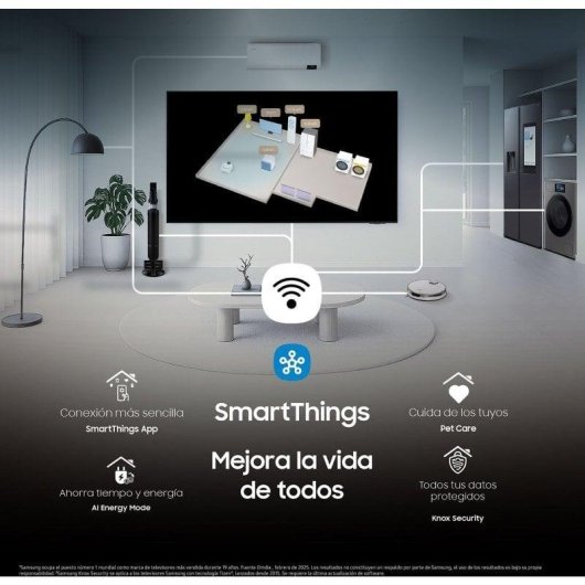 TV Samsung OLED TQ77S85FAE 77" 4K UltraHD 100Hz Smart TV Tizen HDR10+ FreeSync