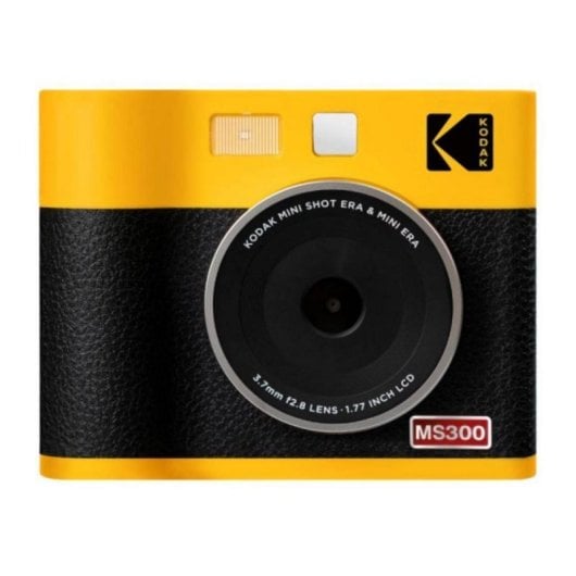 Câmara Digital Compacta Kodak Mini Shot 3 ERA 4PASS 10MP Impressão Bluetooth Sublimação Foco Automático Retro