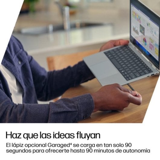HP EliteBook 8 Flip G1i Intel Core Ultra 7 255U/32GB/1TB SSD/13.3" Tátil com AI, Windows 11 Pro e Stylus
