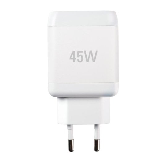 Carregador Vivanco Super Fast USB-C 45W 1m Branco Universal Power Delivery
