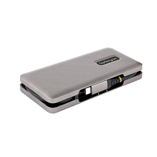 Startech HB31CM4CPD3 Hub USB-C com 4 Portas USB 3.2 Gen2 10Gbps, PD 100W Pass-Through e Cabo 32cm Cinzento