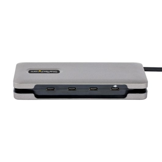 Startech HB31CM4CPD3 Hub USB-C com 4 Portas USB 3.2 Gen2 10Gbps, PD 100W Pass-Through e Cabo 32cm Cinzento