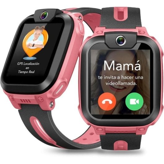 Imoo Z1 4G Bluetooth GPS 1,3" Rosa Correa Verde Talla única