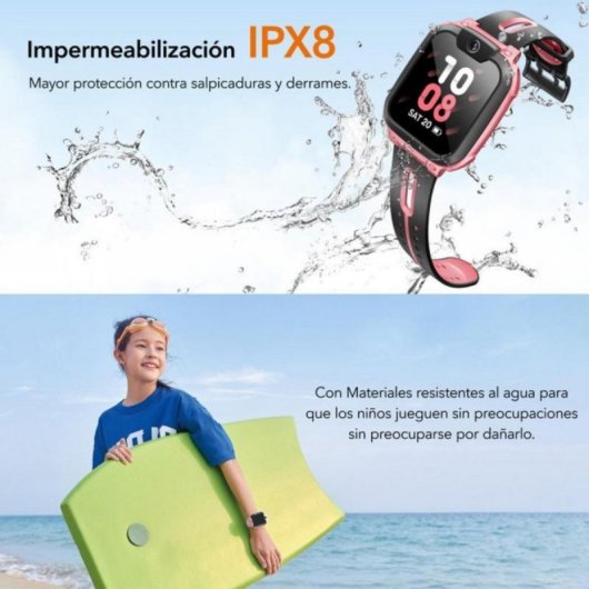 Smartwatch imoo Z6 4G GPS Wi-Fi IPX8 Control Parental Cámara Gran Angular