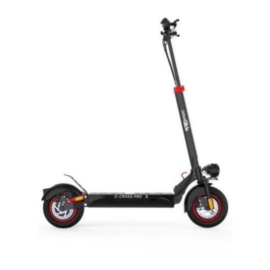 Elektroroller UrbanGlide eCross Pro XS 25km/h 40km Reichweite 500W mit LED-Beleuchtung und Faltmechanismus
