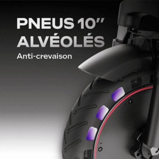 Patinete eléctrico UrbanGlide 25km/h 30km de autonomía 350W con suspensión dual y luces LED
