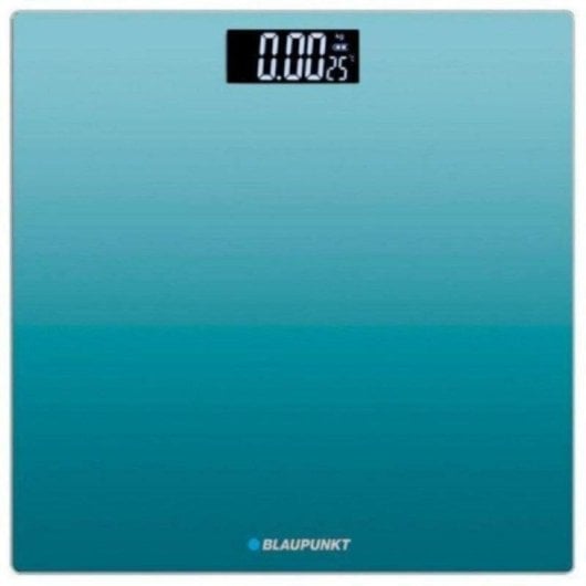 Digitale Personenwaage Blaupunkt BP5007 Gehärtetes Glas Temperaturanzeige Blau