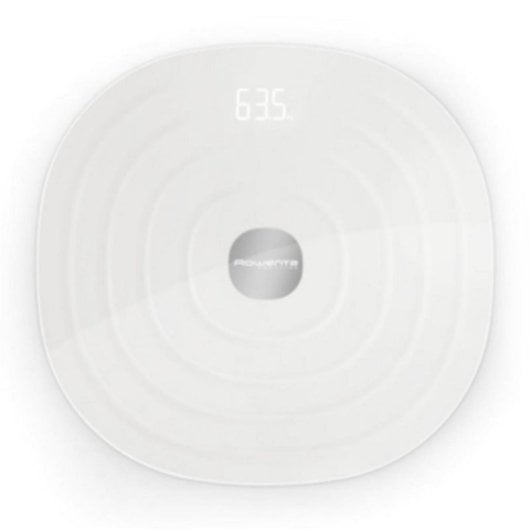 Báscula digital Rowenta Softline BS1700V0 160kg/100g LED Vidrio Blanco Memoria Usuarios