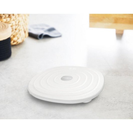 Báscula digital Rowenta Softline BS1700V0 160kg/100g LED Vidrio Blanco Memoria Usuarios