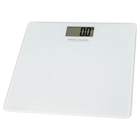 Balança Eletrónica LCD Vidro Temperado Precisão 100g Branco 180kg Conversão Unidades