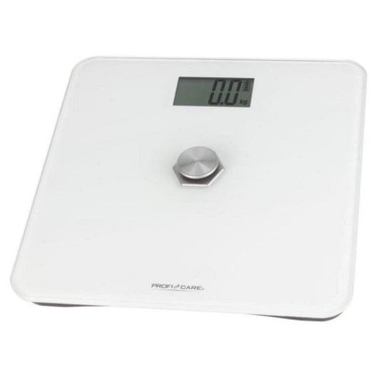 Báscula electrónica sin pilas, vidrio templado 31x31 cm, 180 kg, alta precisión, LCD grande