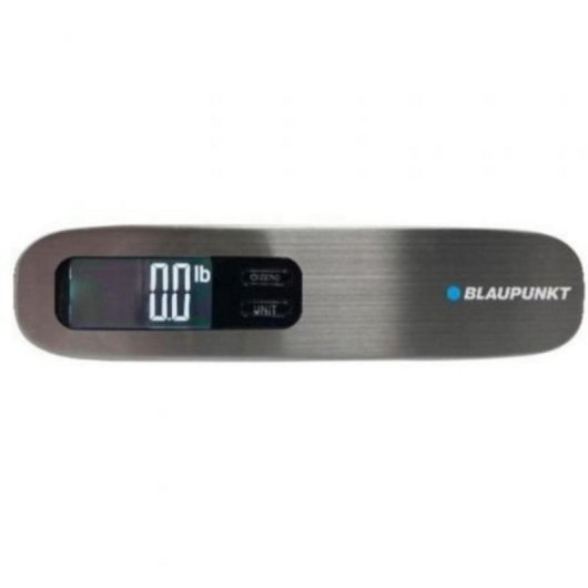 Báscula Digital para Maletas BP5011, Acero Inoxidable, Pantalla LCD Precisa y Compacta