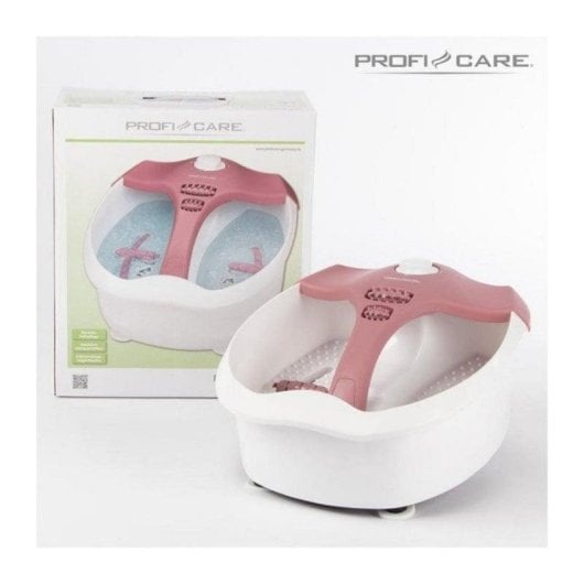 Massajador de Pés ProfiCare PC-FM 3027 4 Programas Calor Vibração 80W Branco