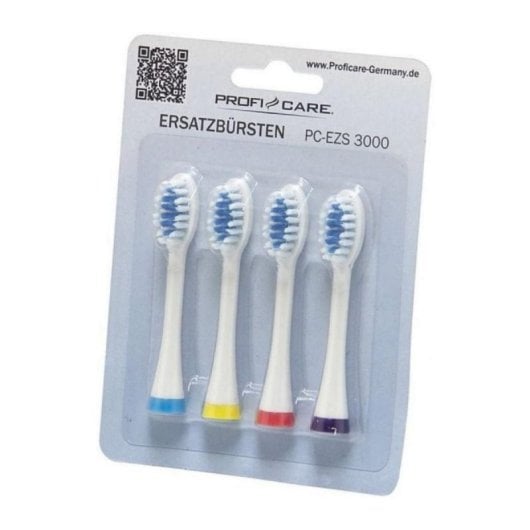 Recharges de Brosse à Dents ProfiCare PC-EZS 3000, 2 Pièces, Couleur Bleu/Blanc
