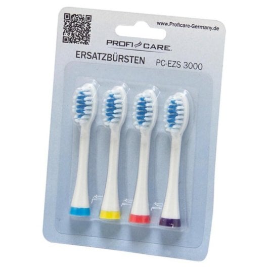 Recharges de Brosse à Dents ProfiCare PC-EZS 3000, 2 Pièces, Couleur Bleu/Blanc