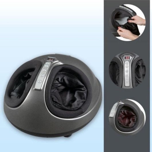 Massajador Shiatsu ProfiCare PC-FM 3099 3D Calor Infravermelho 3 Intensidades LED