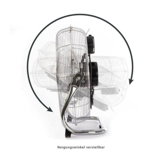 Ventilador ProfiCare PC-VL 3067 Piso 50cm 120W Metal Branco Silencioso