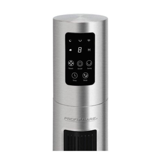 Ventilador Torre ProfiCare PC-TVL 3090 120 cm Inox 6 Velocidades WiFi Alexa Google