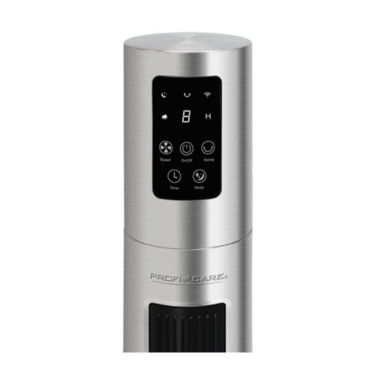 Ventilateur Torre Intelligent en Acier Inoxydable | 120 cm | 6 Vitesses | WiFi | Compatible Alexa/Google