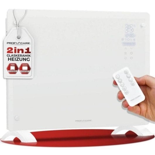 Radiador Elétrico ProfiCare PC-GKH 3118 1500W Comando controlo digital silencioso