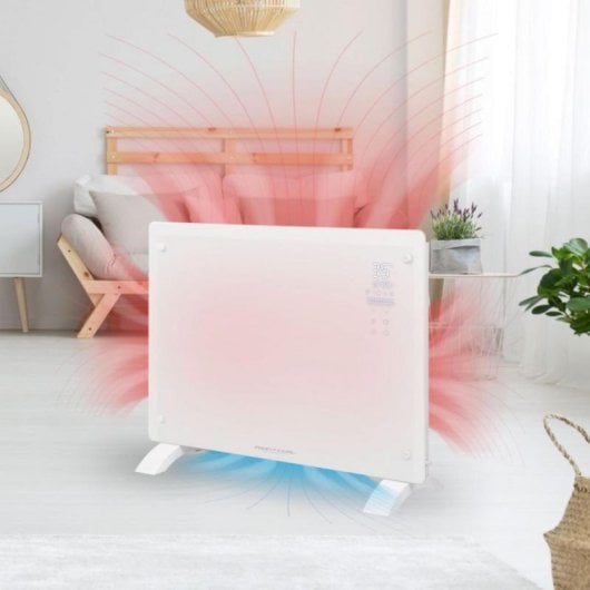 Radiador Eléctrico ProfiCare PC-GKH 3118 1500W grande control digital con mando y temporizador