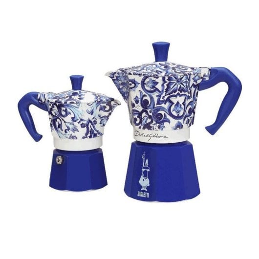Espressokocher Bialetti Dolce&Gabbana Moka Express 6 Tassen Induktionsgeeignet Aluminium