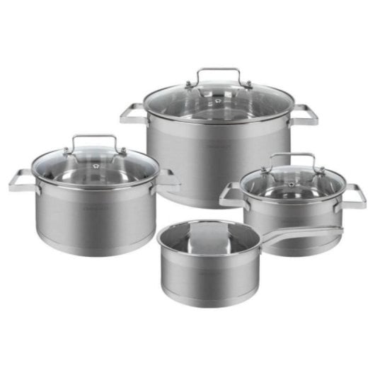 Classbach C-KTS 4016 batería de 7 piezas en acero inoxidable 18/10 apta para inducción y horno