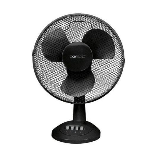 Ventilador Clatronic VL 3602 30cm 3 Velocidades Oscilante Multiposição 40W Preto