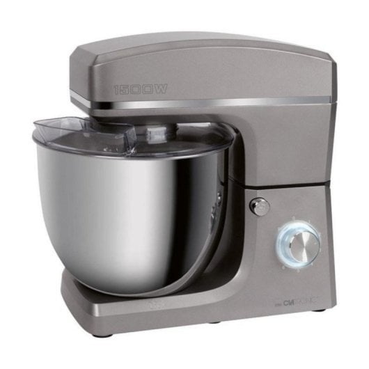 Clatronic KM 3765 Impastatrice 10 L 1500 W Acciaio Inox 8 Velocità + Pulse