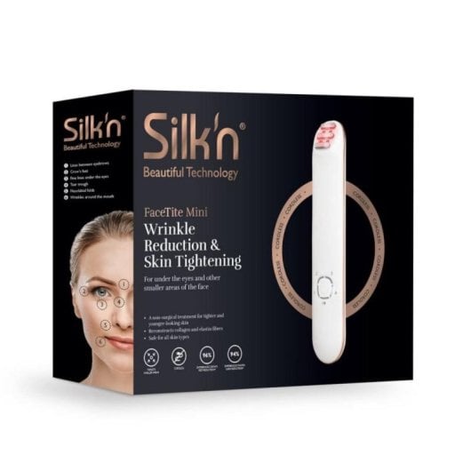 Dispositivo Facial Silk'n FaceTite Mini Blanco Radiofrecuencia RF LED Antiedad Integrado