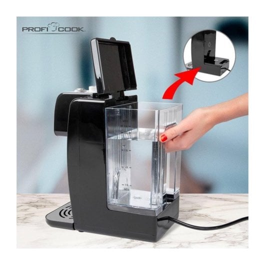 Heißwasserspender ProfiCook PC-HWS 1168 2,2L Edelstahl Schwarz 2600W