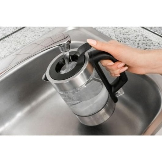 ProfiCook PC-WKS 1229 G 1 L Glas Edelstahl 1600 W Überhitzungsschutz