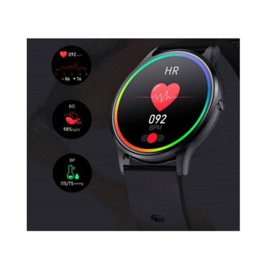 Smartwatch Radiant Miami 42mm Quartz cronógrafo alarma luz multicolor