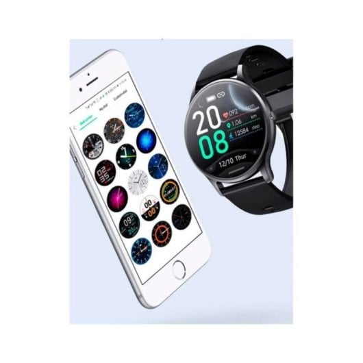 Smartwatch Radiant Miami 42mm Quartz cronógrafo alarma luz multicolor