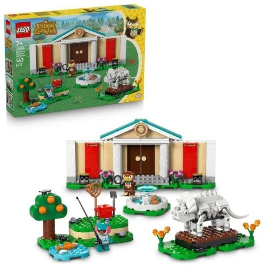 Set de construcción LEGO Animal Crossing La colección del museo de Sócrates 543 piezas personalizable